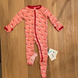 Kickee Pants Zip Footie PJ’s, Size 6-9M